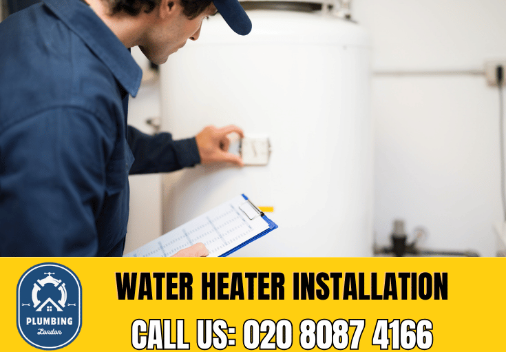 water heater installation Waterloo